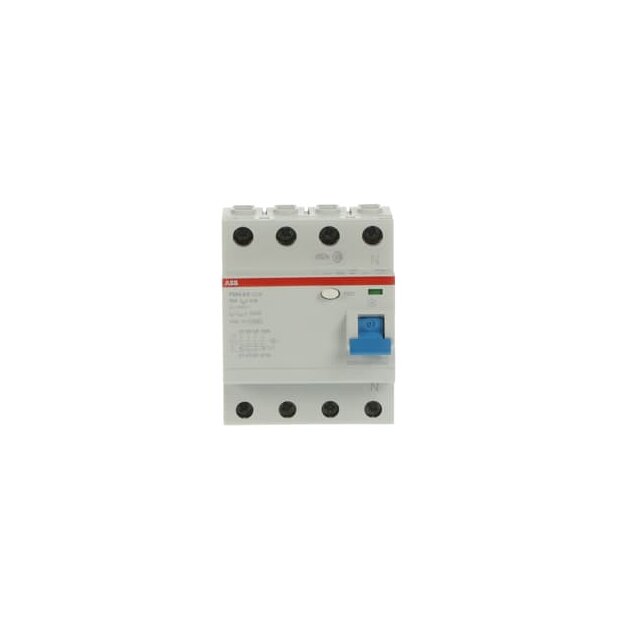 ABB 2CSF204201R2630 F204AS-63/0 1 FI-Schutzschalter 4P Typ A 63A 100mA selektiv