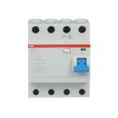 ABB 2CSF204101R2250 F204A-25/0 1 FI-Schutzschalter 4P Typ...