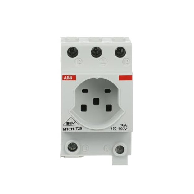 ABB 2CSM220715R0721 M1011-T25 Steckdose schweizer Standard T25 16 A