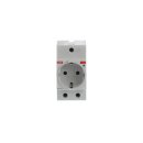 ABB 2CSM212000R0721 SCHUKO-Steckdose M1175-L lichtgrau...