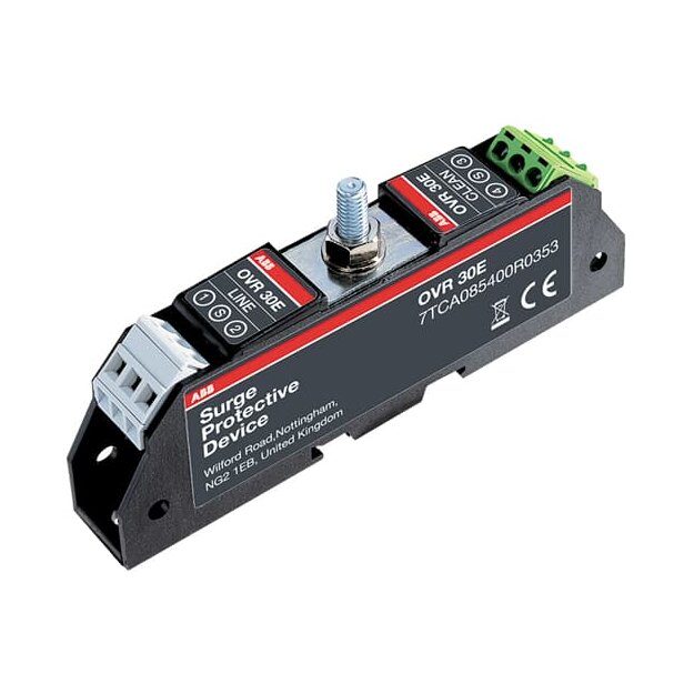 ABB 7TCA085400R0346 OVR 06E Überspannungsableiter 6 V  1 25A  1 Ohm  45 MHz  1DA
