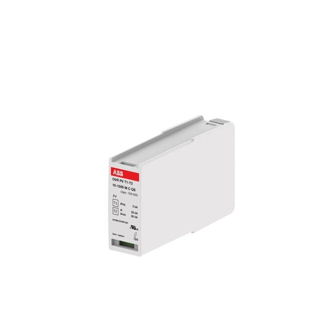ABB 2CTB812102R1501 OVR PV T1-T2 10-1.500 M C QS SPD Typ 1+2 geprüft  10 kA Ersatzmodul  1.500 V
