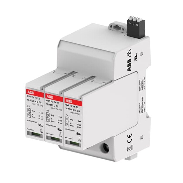 ABB 2CTB812101R1500 OVR PV T1-T2 10-1.500 P TS QS SPD Typ 1+2 geprüft  10 kA