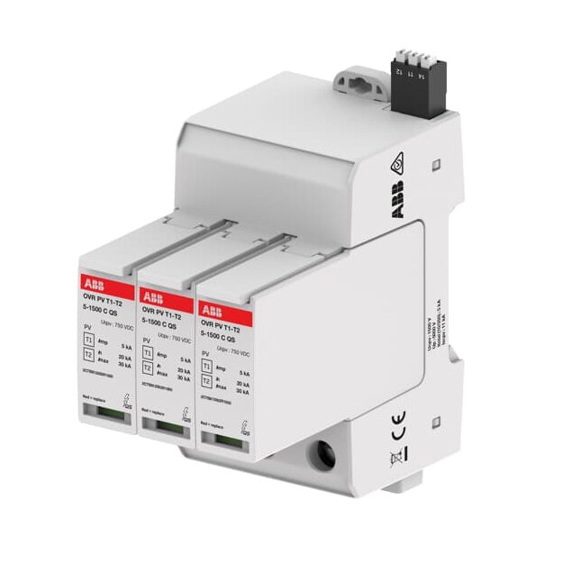 ABB 2CTB812051R1500 OVR PV T1-T2 5-1.500 P TS QS SPD Typ 1+2 geprüft  5 kA