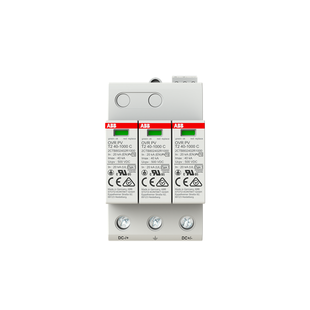 ABB 2CTB802401R1000 OVR PV T2 40-1000 P TS SPD Typ 2 für PV-Anlagen bis 1000 V DC