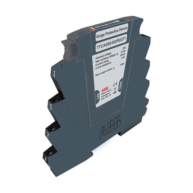 ABB 7TCA085400R0371 OVR SL30L/4-20 Überspannungsableiter RK  30 V  75 mA  1 Ohm  45 MHz  1DA  LED