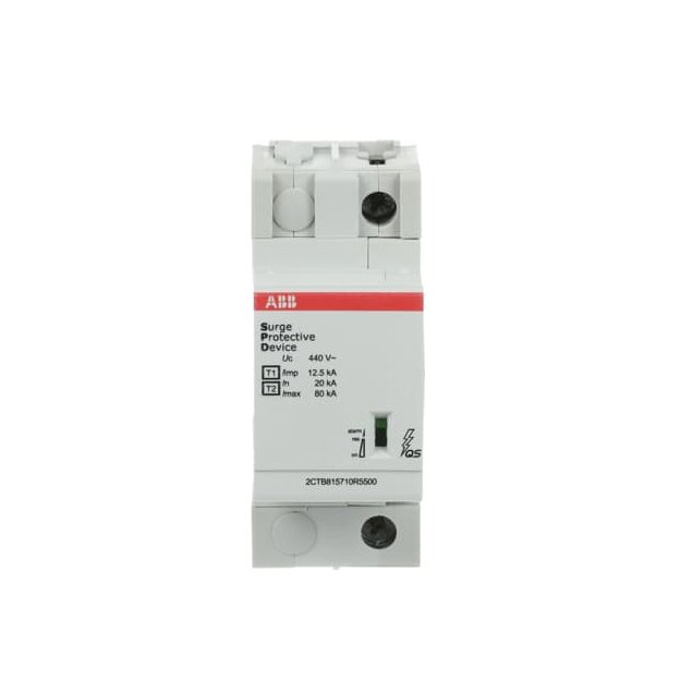 ABB 2CTB815710R4100 OVR T1-T2 12.5-440s P QS Kombi-Ableiter T1-T2 12.5kA/Pol  1-polig