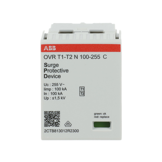 ABB 2CTB813012R2300 OVR T1-T2 N 100-255 C Ersatzmodul für OVR T1-T2 N 100-255 P TS