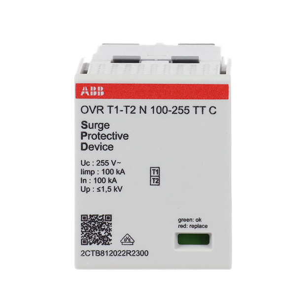 ABB 2CTB812022R2300 OVR T1-T2 N 100-255 TT C Ersatzmodul für OVR T1-T2 3N 100-255 P TS