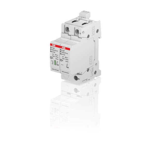 ABB 2CTB815708R0200 OVR T2 1N 80-275s P TS QS SPD T2 mit Reservevar 230/400V TT/TNS 1P