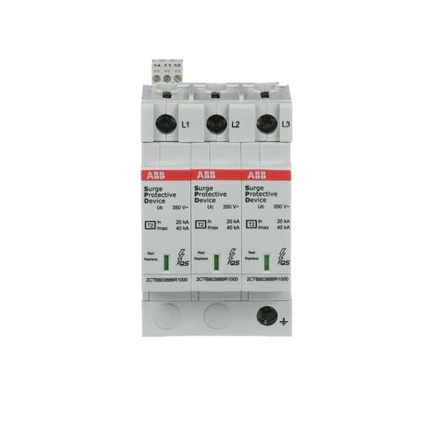 ABB 2CTB803883R2500 OVR T2 3L 40-350 P TS QS SPD Typ 2 für 230/400V TN-C