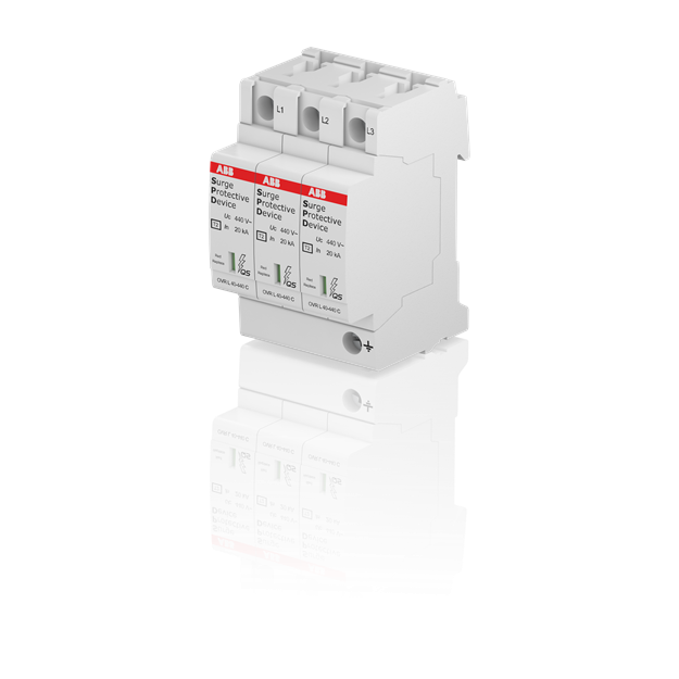 ABB 2CTB803873R2800 OVR T2 3L 40-440 P QS SPD Typ 2 für 400/690V TN-C