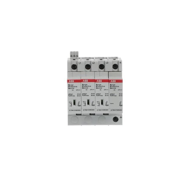 ABB 2CTB815708R0800 OVR T2 3N 80-275s P TS QS SPD T2 mit Reservevar 230/400V TT/TNS 3P