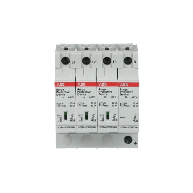 ABB 2CTB815708R4900 OVR T2 3N 80-440s P QS SPD T2 mit Reservevar 400/690V TT/TNS 3P