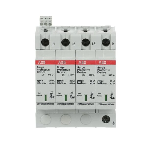 ABB 2CTB803873R5300 OVR T2 4L 40-440 P TS QS SPD T2 4-polig  Uc 440V  TNS TS