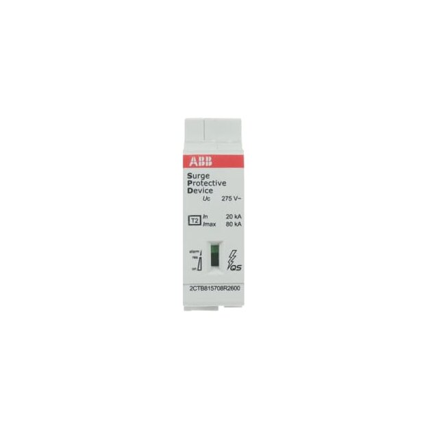 ABB 2CTB815708R2600 OVR T2 80-275s C QS Ersatzmodul für SPD Typ 2 für 230/400V