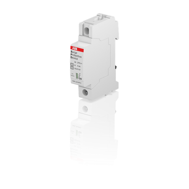 ABB 2CTB803871R2400 OVR T2-T3 20-275 P QS SPD Typ 2 für 230/400V 1P  Imax 20kA  In 5kA  Up 0 9kV
