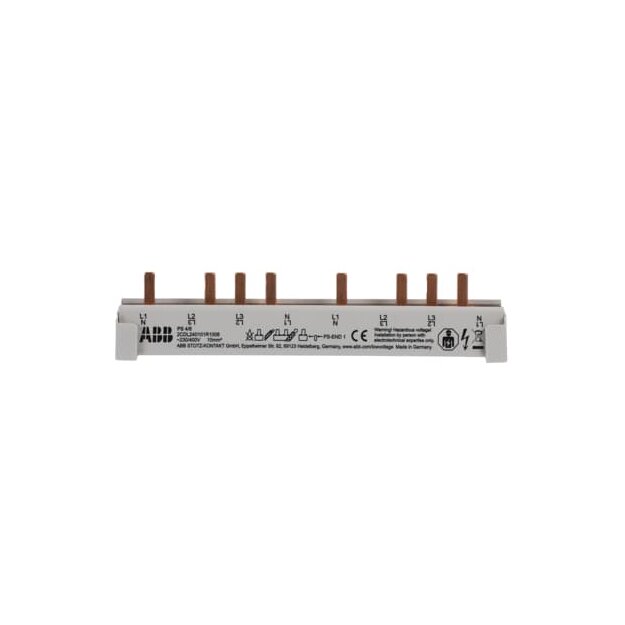ABB 2CDL240101R1008 PS4/8 Phasenschiene 4 Phasen 8Pins 10qmm