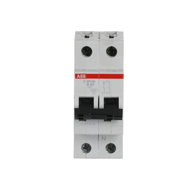 ABB 2CDS251103R0405 S201-B40NA Sicherungsautomat B-Charakteristik  6 kA  40 A  1P+NA