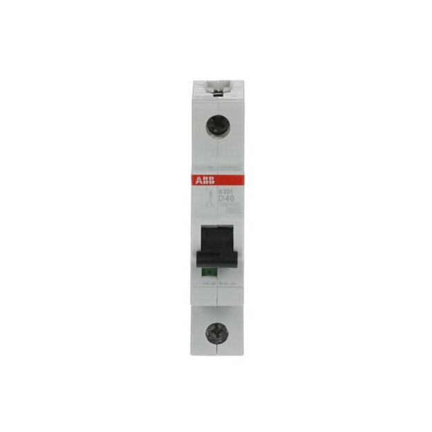 ABB 2CDS251001R0401 S201-D40 Sicherungsautomat D-Charakteristik  6 kA  40 A  1P