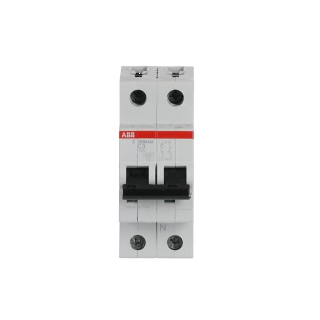 ABB 2CDS271103R0034 S201M-C3NA Sicherungsautomat C-Charakteristik  10 kA  3 A  1P+NA