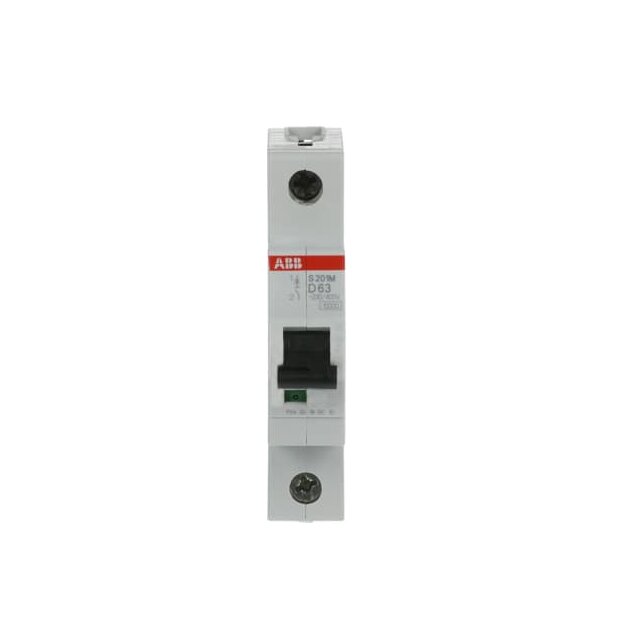 ABB 2CDS271001R0631 S201M-D63 Sicherungsautomat D-Charakteristik  10 kA  63 A  1P