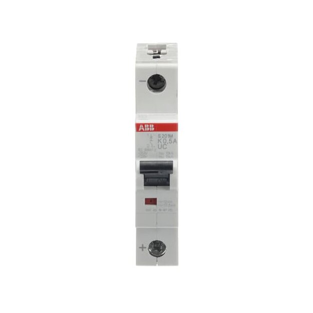 ABB 2CDS271061R0157 S201M-K0.5UC Sicherungsautomat K-Charakteristik  10 kA  0.5 A  1P