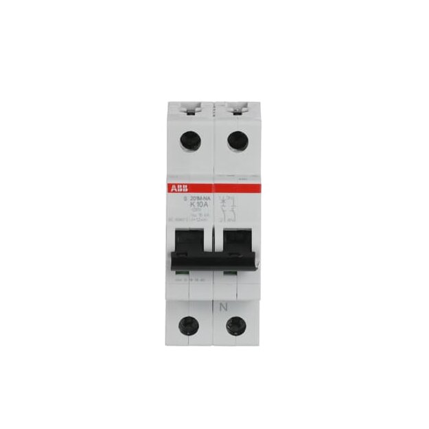 ABB 2CDS271103R0427 S201M-K10NA Sicherungsautomat K-Charakteristik  10 kA  10 A  1P+NA