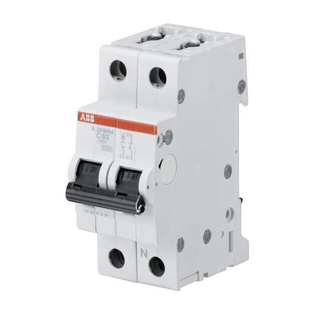 ABB 2CDS271103R0537 S201M-K32NA Sicherungsautomat K-Charakteristik  10 kA  32 A  1P+NA