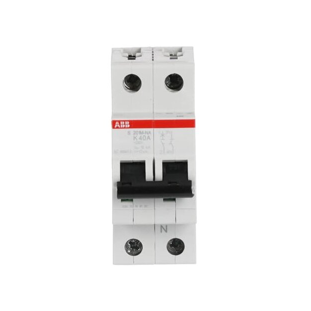 ABB 2CDS271103R0557 S201M-K40NA Sicherungsautomat K-Charakteristik  10 kA  40 A  1P+NA