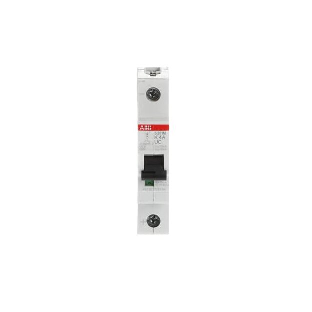 ABB 2CDS271061R0337 S201M-K4UC Sicherungsautomat K-Charakteristik  10 kA  4 A  1P