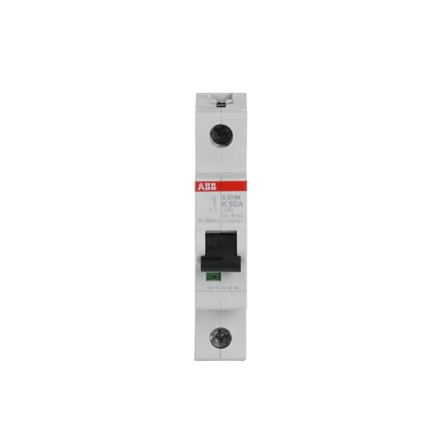 ABB 2CDS271001R0577 S201M-K50 Sicherungsautomat K-Charakteristik  10 kA  50 A  1P