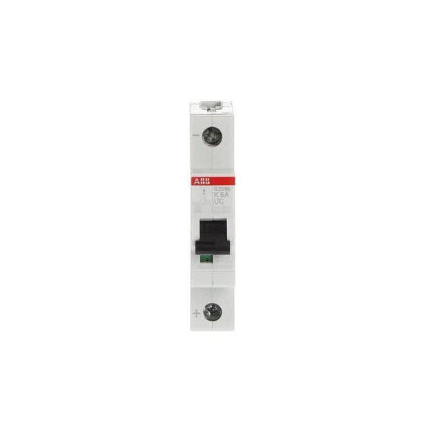 ABB 2CDS271061R0377 S201M-K6UC Sicherungsautomat K-Charakteristik  10 kA  6 A  1P