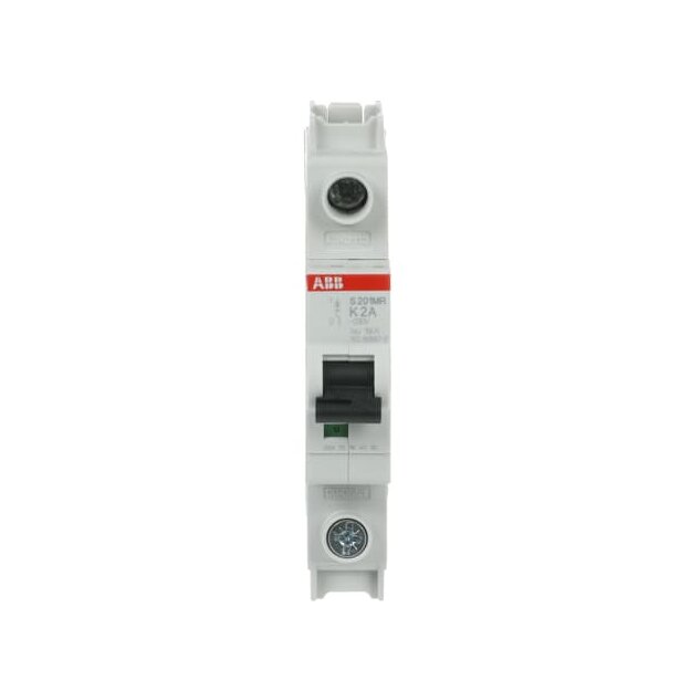 ABB 2CDS271437R0277 S201MR-K2 Sicherungsautomat K-Charakteristik  10kA  2A  1P  RTT