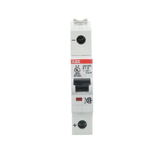 ABB 2CDS271517R0217 S201UDC-K1 Sicherungsautomat K-Charakteristik  14 kA  1 A  1P