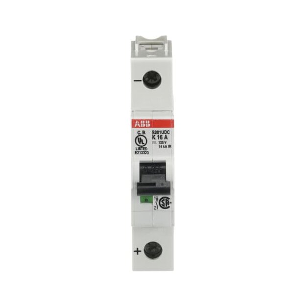 ABB 2CDS271517R0467 S201UDC-K16 Sicherungsautomat K-Charakteristik  14 kA  16 A  1P