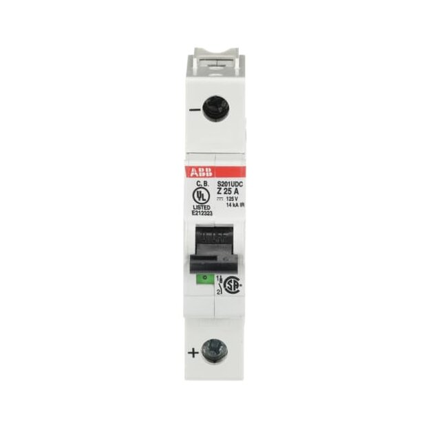 ABB 2CDS271517R0518 S201UDC-Z25 Sicherungsautomat Z-Charakteristik  14 kA  25 A  1P
