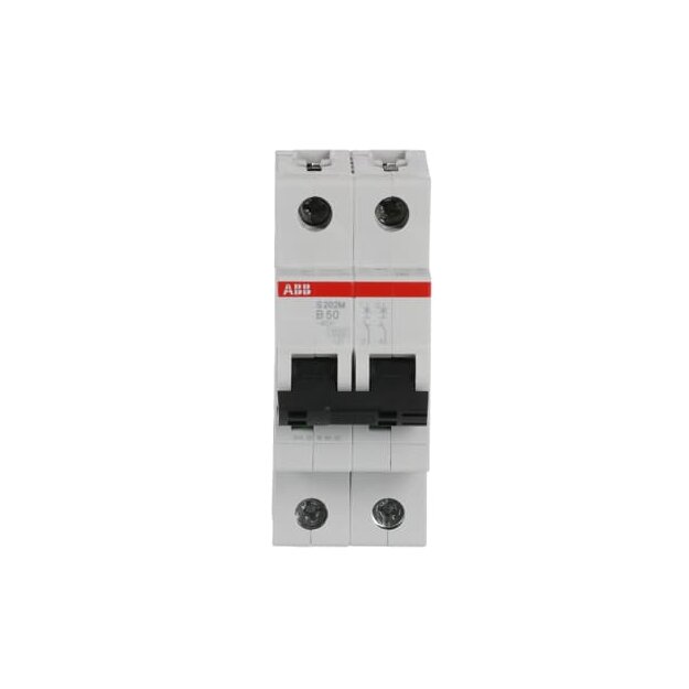 ABB 2CDS272001R0505 S202M-B50 Sicherungsautomat B-Charakteristik  10 kA  50 A  2P