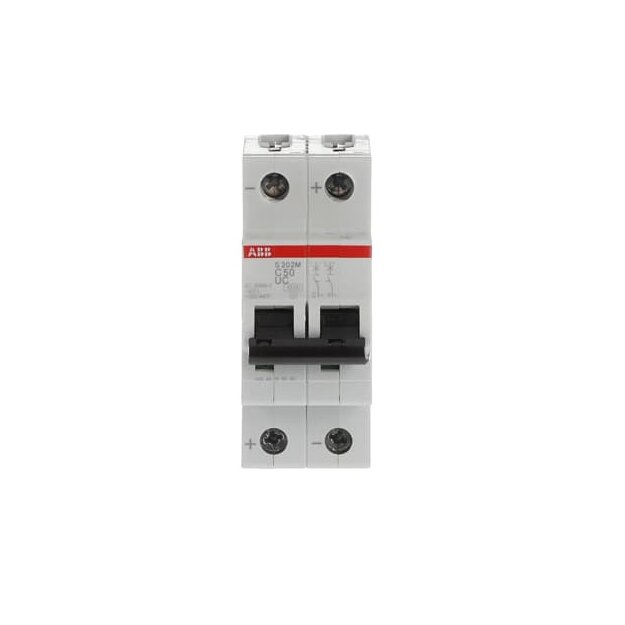 ABB 2CDS272061R0504 S202M-C50UC Sicherungsautomat C-Charakteristik  10 kA  50 A  2P