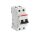 ABB 2CDS272001R0011 S202M-D1 Sicherungsautomat D-Charakteristik  10 kA  1 A  2P