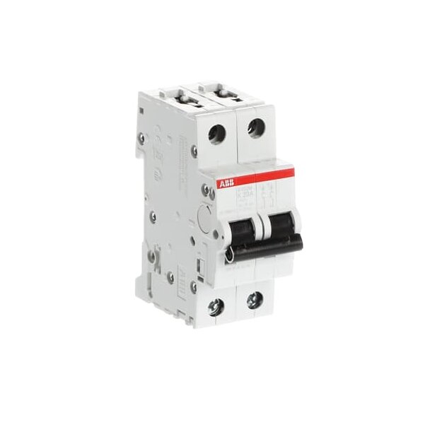 ABB 2CDS272001R0487 S202M-K20 Sicherungsautomat K-Charakteristik  10 kA  20 A  2P