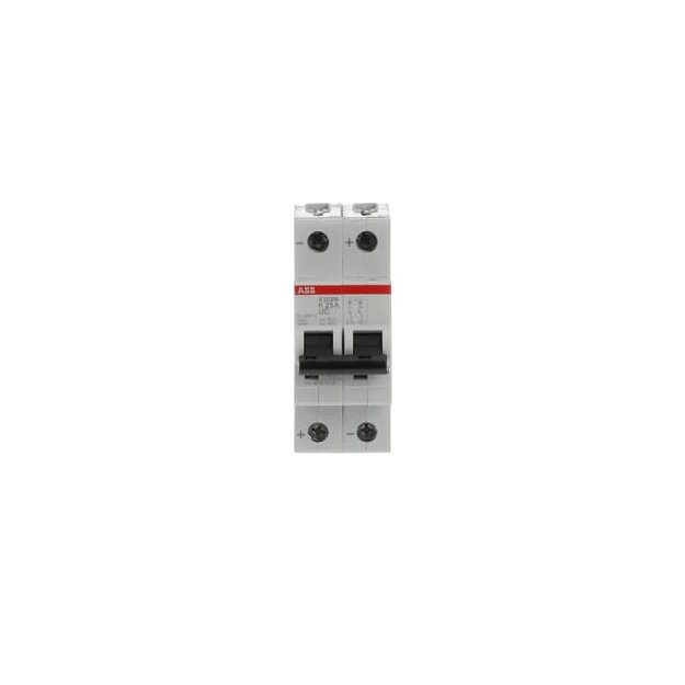 ABB 2CDS272061R0517 S202M-K25UC Sicherungsautomat K-Charakteristik  10 kA  25 A  2P