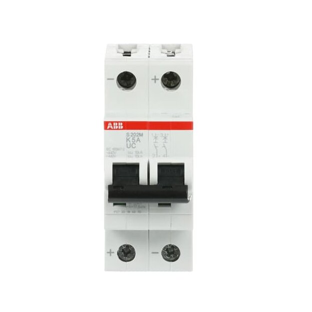 ABB 2CDS272061R0357 S202M-K5UC Sicherungsautomat K-Charakteristik  10 kA  5 A  2P