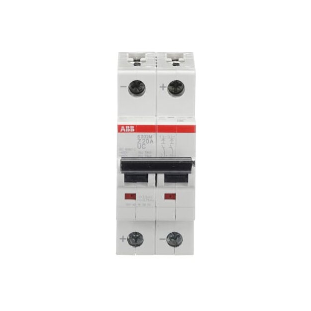 ABB 2CDS272061R0488 S202M-Z20UC Sicherungsautomat Z-Charakteristik  10 kA  20 A  2P