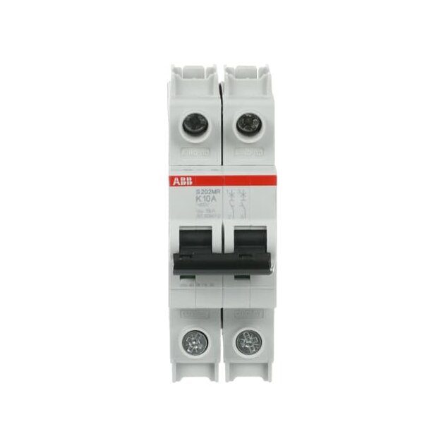 ABB 2CDS272437R0427 S202MR-K10 Sicherungsautomat K-Charakteristik  10kA  10A  2P  RTT