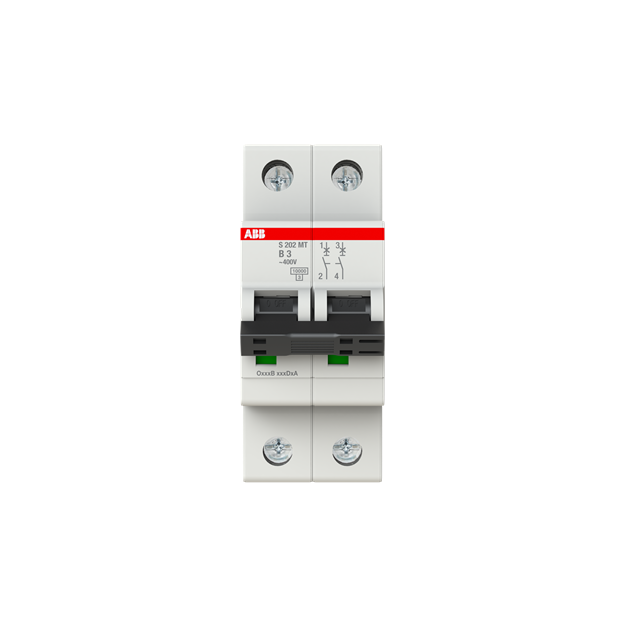 ABB 2CDS272445R0035 S202MT-B3 Sicherungsautomat B-Charakteristik  10kA  3A  2P
