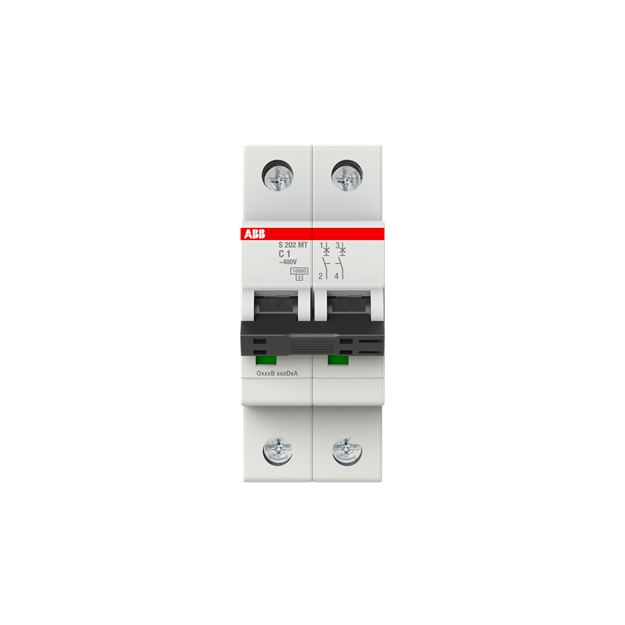 ABB 2CDS272445R0014 S202MT-C1 Sicherungsautomat C-Charakteristik  10kA  1A  2P