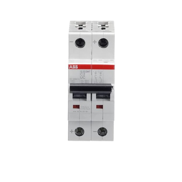 ABB 2CDS272065R0024 S202MT-C2UC Sicherungsautomat C-Charakteristik  10kA  2A  2P