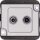Merten 299460 BK-/Sat-Antennenstichdose 2-fach mattsilber PANZER