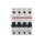 ABB 2CDS253103R0634 S203-C63NA Sicherungsautomat C-Charakteristik  6 kA  63 A  3P+NA